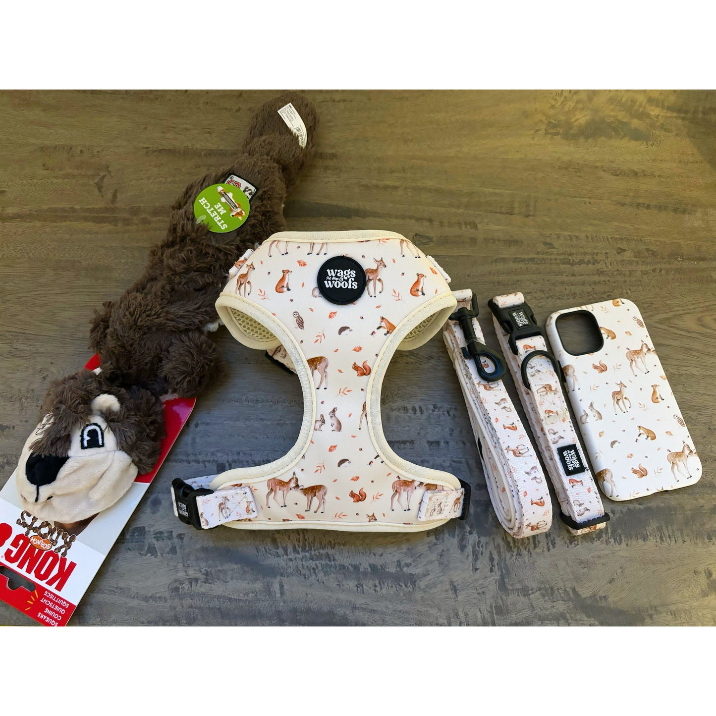 KONG Scrunch Knots Squirrel