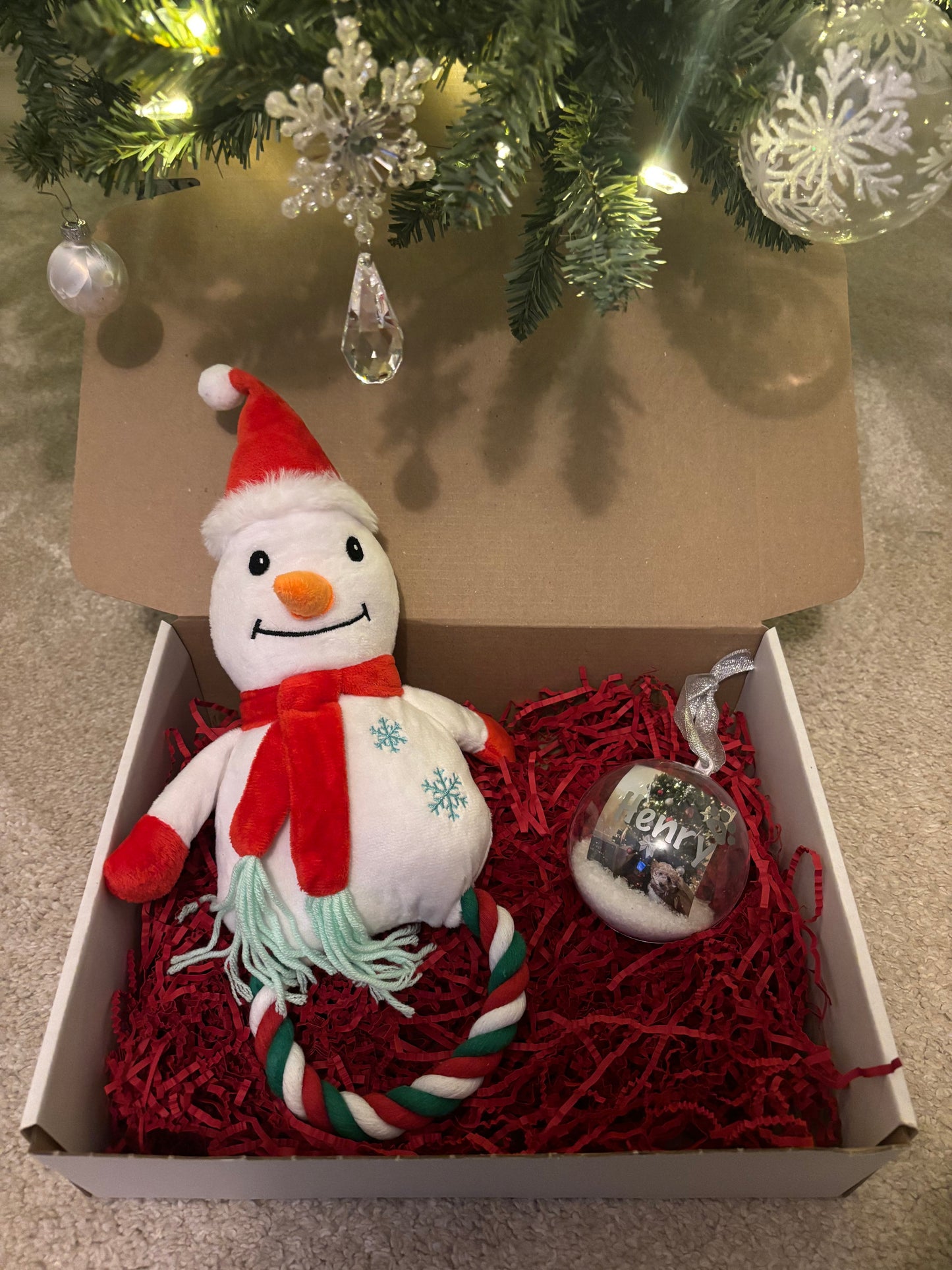 Christmas Bauble and Toy Gift Box