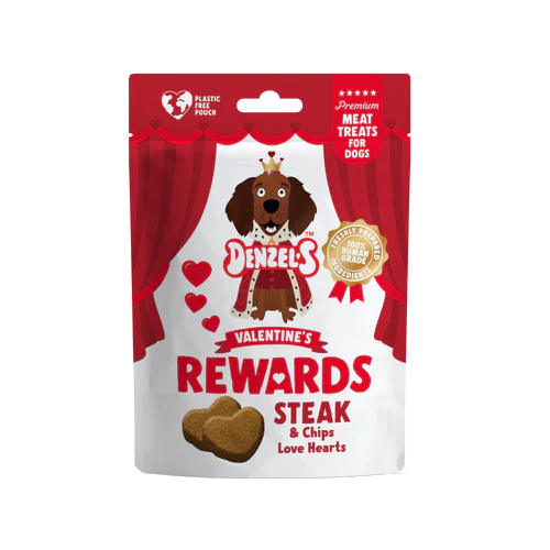 Steak and Chips Love Heart Rewards