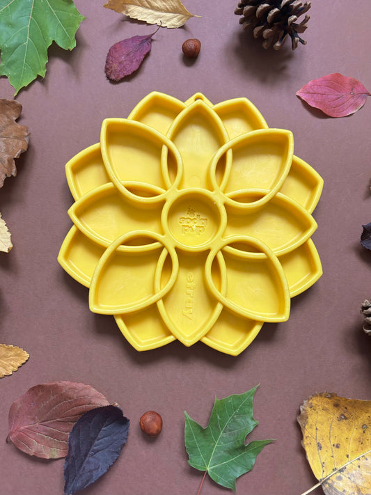 Yellow Mandala Design Tray