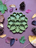 Green Mandala Design Tray