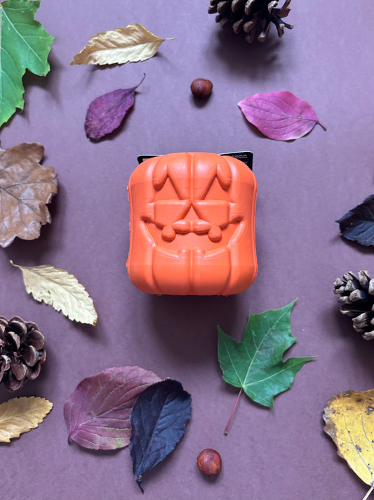 Jack O' Lantern Rubber Treat Dispenser
