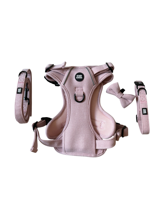 Pink Tweed Walking Set