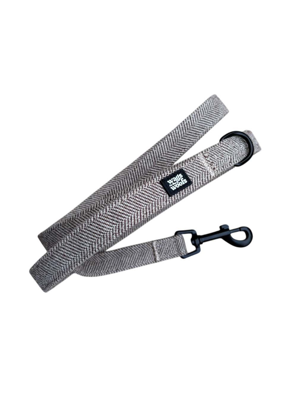 Brown Tweed Dog Lead