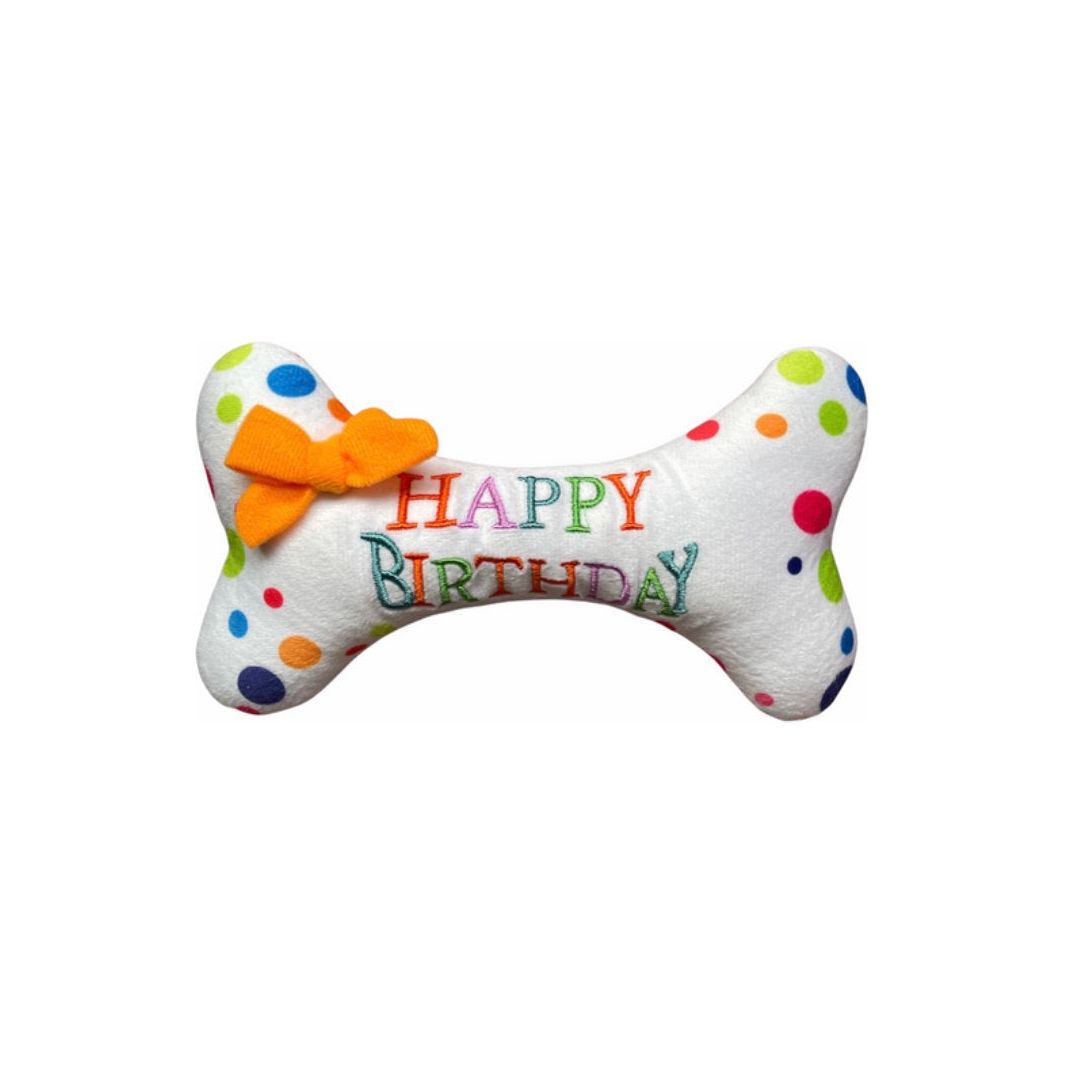 Barkday Plush Bone